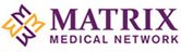 MATRIX Medical Network logo illustrating data-driven solutions and client success stories.