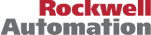 Rockwell Automation logo showcasing data management and automation solutions.