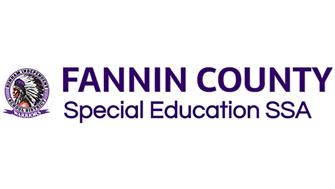 Fannin County Special Education SSA logo and branding for school districts.