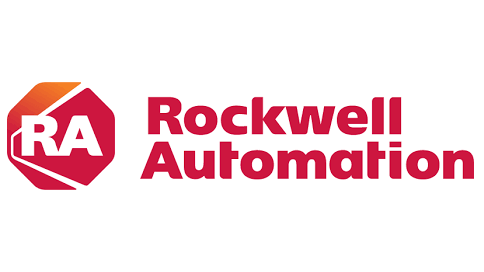 Rockwell Automation logo and brand identity for manufacturing automation solutions.